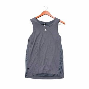 Jordan Jumpman Gray Athletic Tank Top Mesh Sides M